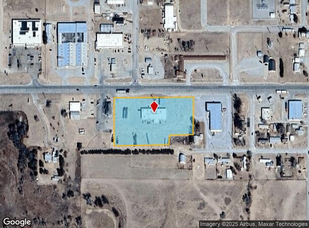 809 W Carthage St, Meade, KS Parcel Map