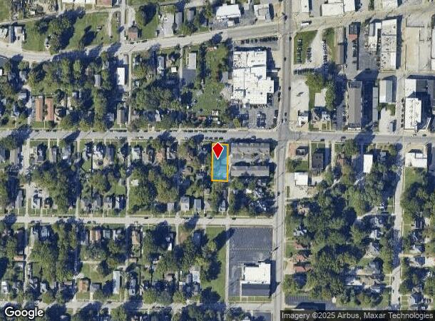  724 W Walnut St, Springfield, MO Parcel Map