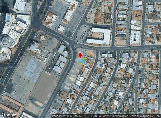  1993 Paradise Rd, Las Vegas, NV Parcel Map