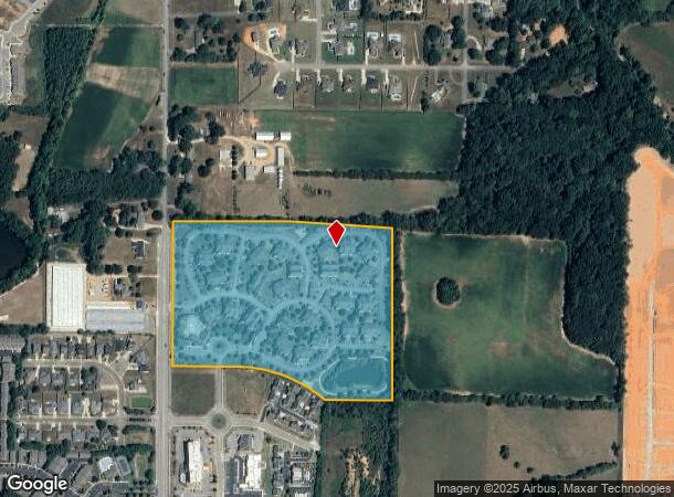  1 Old Fairway Rd, Huntsville, AL Parcel Map