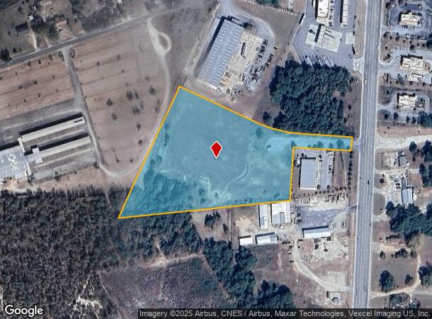 133 W Frontage Rd, Aiken, SC Parcel Map