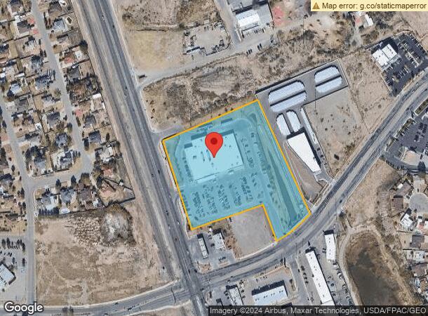  101 E Redd Rd, El Paso, TX Parcel Map