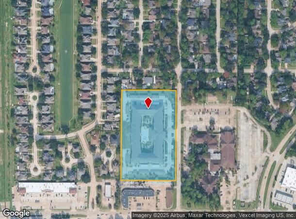  15455 Canterbury Forest Dr, Tomball, TX Parcel Map