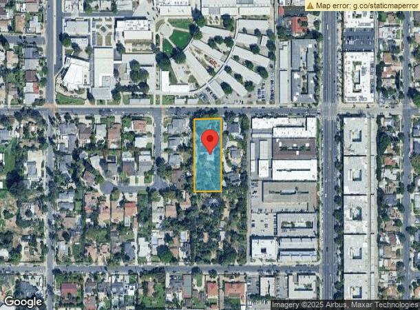  18552 Erwin St, Tarzana, CA Parcel Map