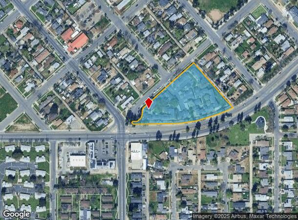 750 Mono St, Fresno, CA Parcel Map