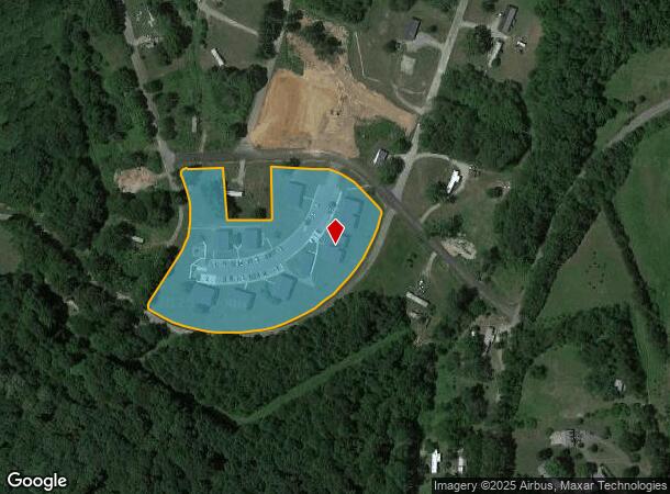 Harlan Height Subdivision, Tompkinsville, KY Parcel Map