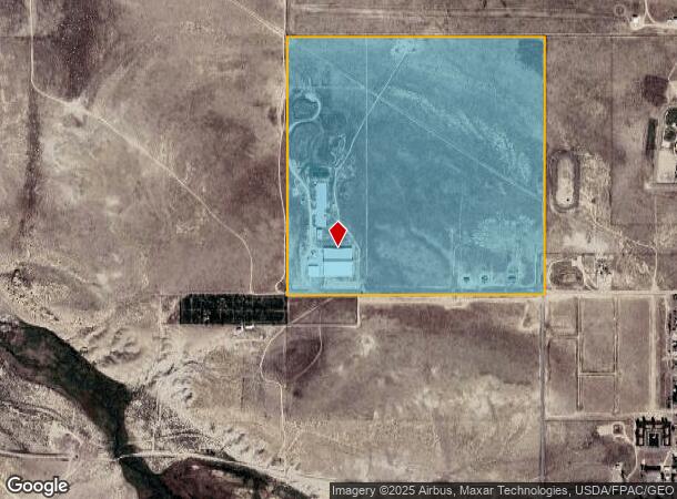 1002 W 7Th St, Shoshoni, WY Parcel Map