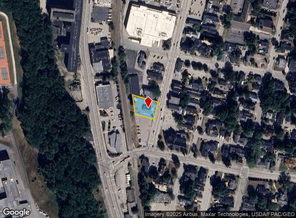 137 Spring St, Auburn, ME Parcel Map