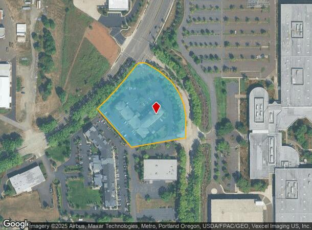 3133 Ne Shute Rd, Hillsboro, OR Parcel Map