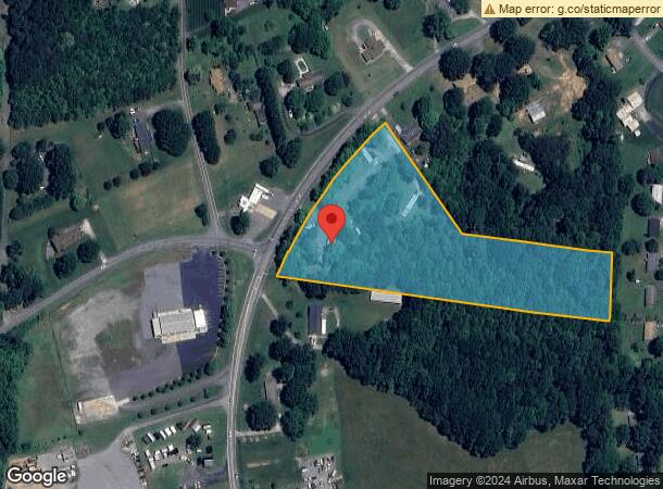  1665 Park Rd, Hickory, NC Parcel Map