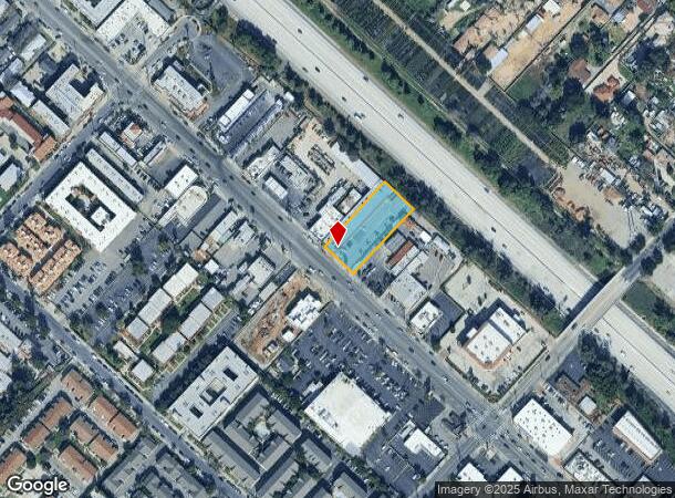  13867 Foothill Blvd, Sylmar, CA Parcel Map