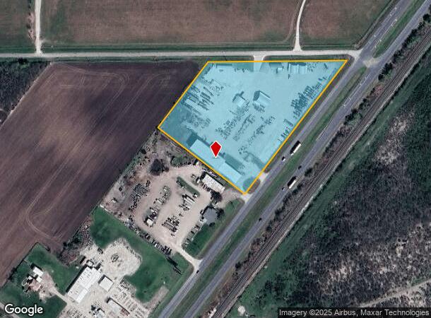 6407 Us Highway 77, Sinton, TX Parcel Map