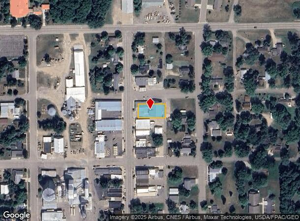  201 Degraff Ave, Swanville, MN Parcel Map