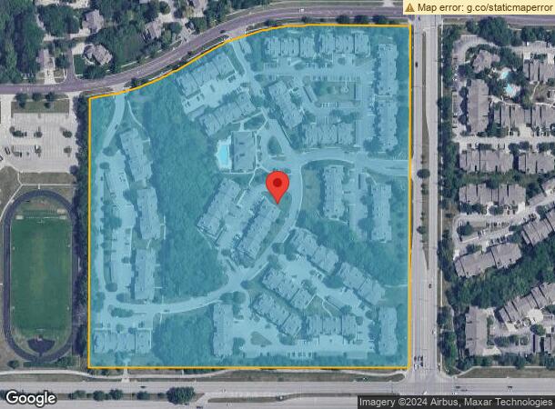  13300 Outlook St, Leawood, KS Parcel Map