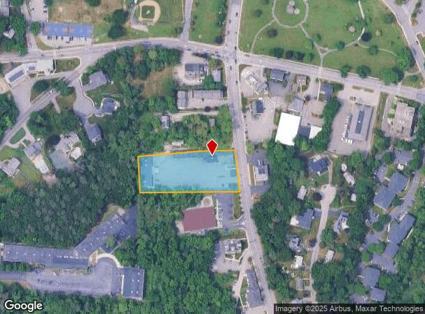  135 Cambridge St, Burlington, MA Parcel Map