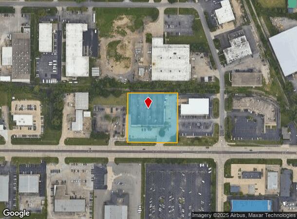 1427 W Pioneer Pkwy, Peoria, IL Parcel Map
