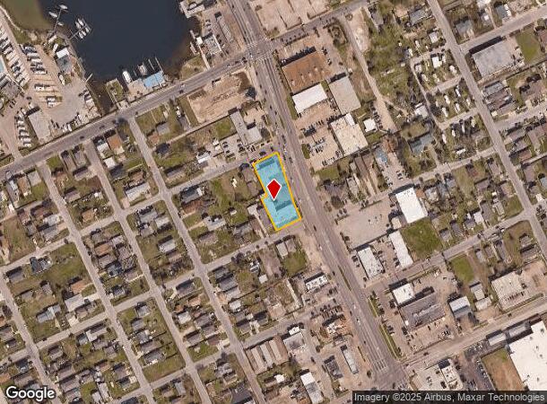  2115 61St St, Galveston, TX Parcel Map