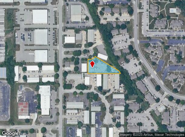 2013 E Prairie Cir, Olathe, KS Parcel Map