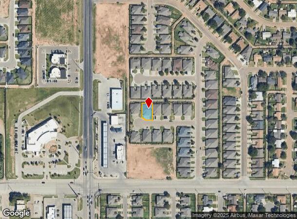  5710 Fordham St, Lubbock, TX Parcel Map