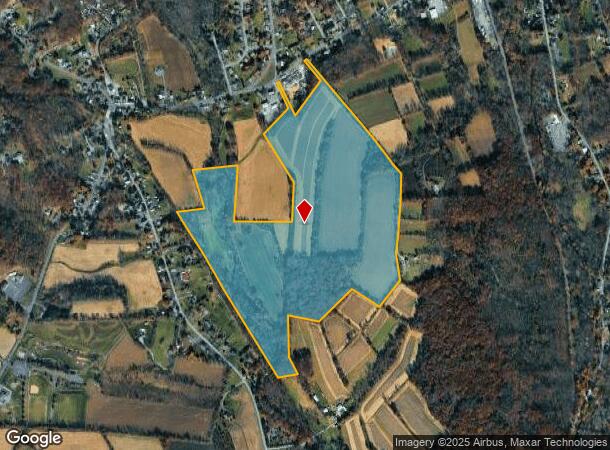1539 Ackermanville Rd, Bangor, PA Parcel Map