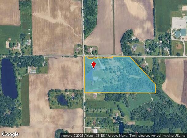 805 S 800 W, Hebron, IN Parcel Map