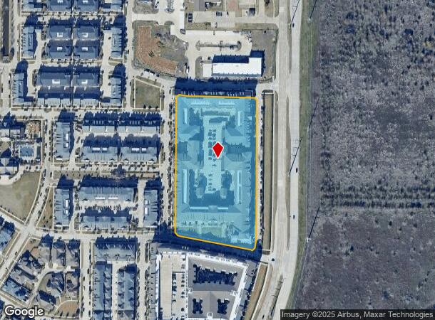  7777 Adelaide St, Frisco, TX Parcel Map