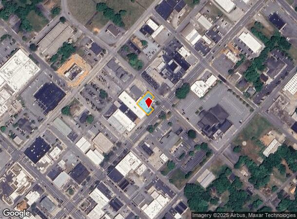 220 N Main St, Lexington, NC Parcel Map