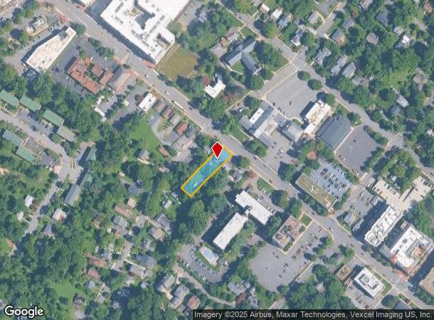 819 W Broad St, Falls Church, VA Parcel Map