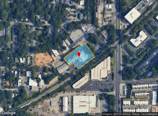  644 Antone St Nw, Atlanta, GA Parcel Map