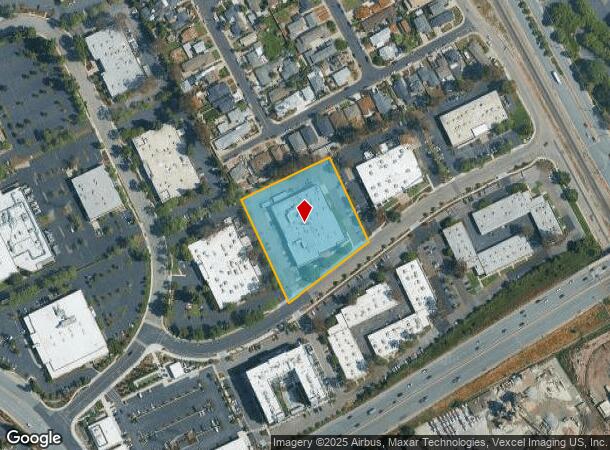 1705 Wyatt Dr, Santa Clara, CA Parcel Map