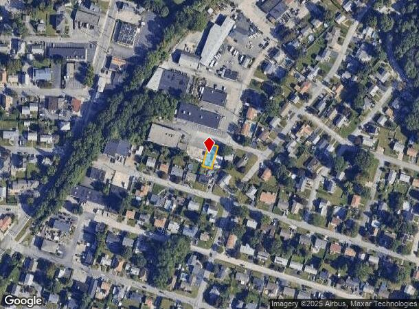  14 Suez St, Cranston, RI Parcel Map