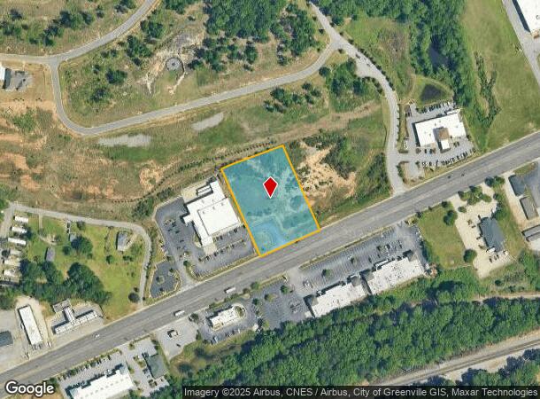  2500 N Pleasantburg Dr, Greenville, SC Parcel Map