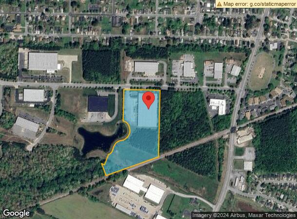  1005 Obici Industrial Blvd, Suffolk, VA Parcel Map