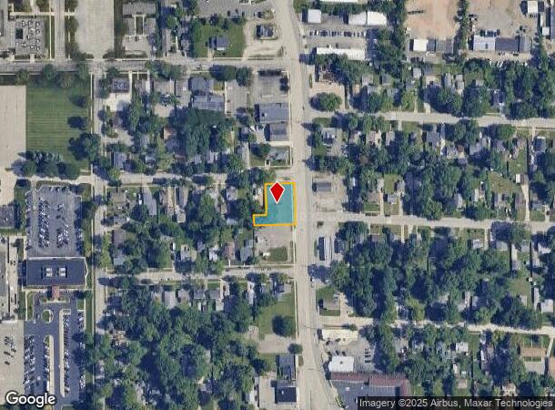  204 Ecorse Rd, Ypsilanti, MI Parcel Map