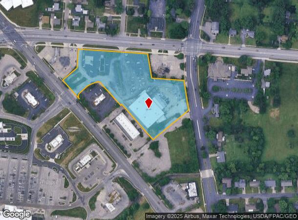  E Stroop Rd, Dayton, OH Parcel Map