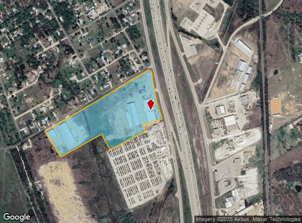 14597 N Interstate Highway 35, Elm Mott, TX Parcel Map