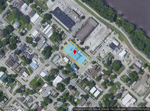 1624 Black Hawk St, Waterloo, IA Parcel Map