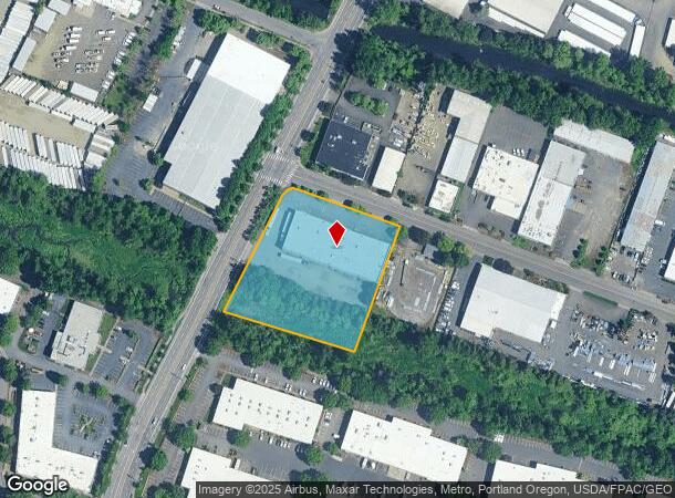  12304 Ne Whitaker Way, Portland, OR Parcel Map