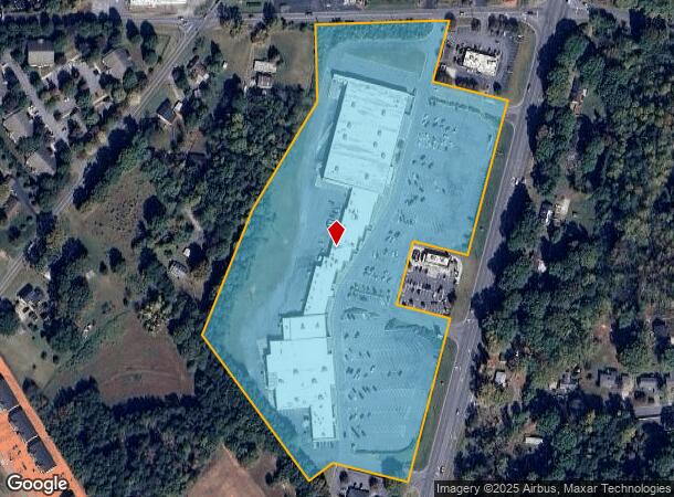  2725 Northwest Blvd, Newton, NC Parcel Map