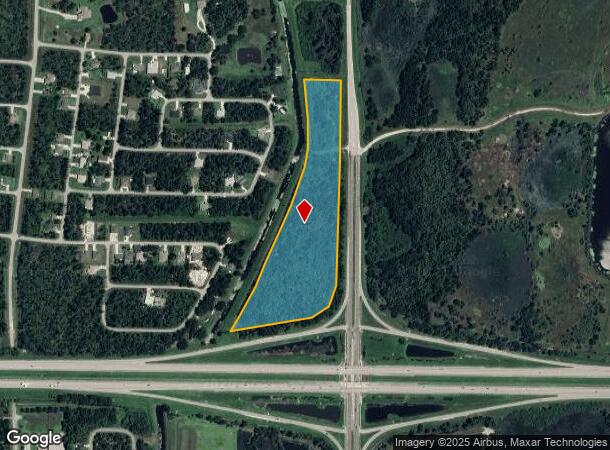 5001 N Toledo Blade Blvd, North Port, FL Parcel Map