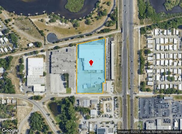  955 Live Oak St, Tarpon Springs, FL Parcel Map
