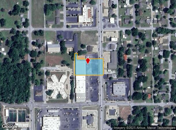 1112 S Main St, Grove, OK Parcel Map