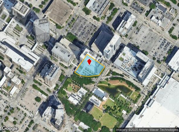  1501 Mckinney St, Houston, TX Parcel Map