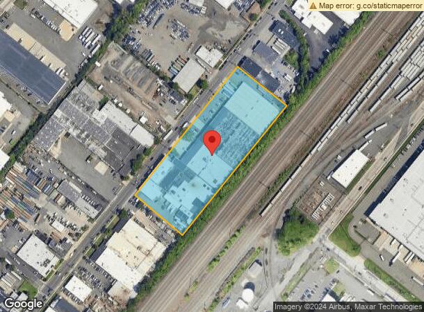  1301 W Elizabeth Ave, Linden, NJ Parcel Map