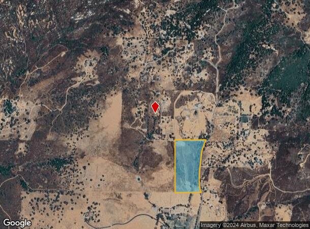  1243 S Hillcrest Dr, Cedar City, UT Parcel Map