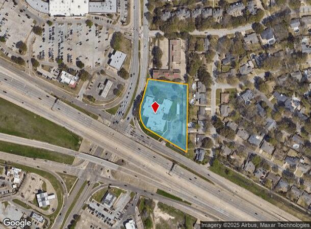  4521 S Hulen St, Fort Worth, TX Parcel Map