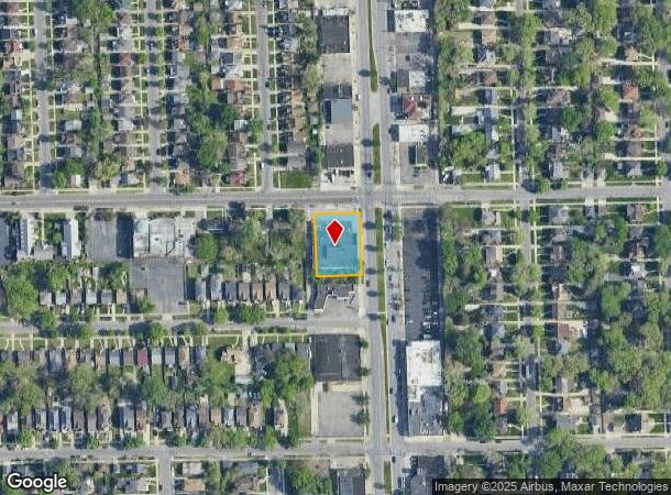  18135 Livernois Ave, Detroit, MI Parcel Map