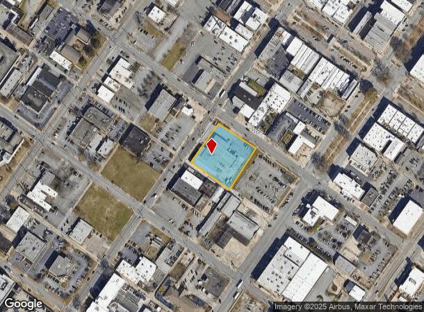  640 2Nd St, Macon, GA Parcel Map