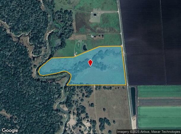  Cr436 Hawley Cemetary Rd, Blessing, TX Parcel Map