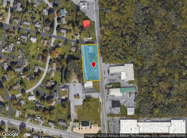  13628 Pennsylvania Ave, Hagerstown, MD Parcel Map